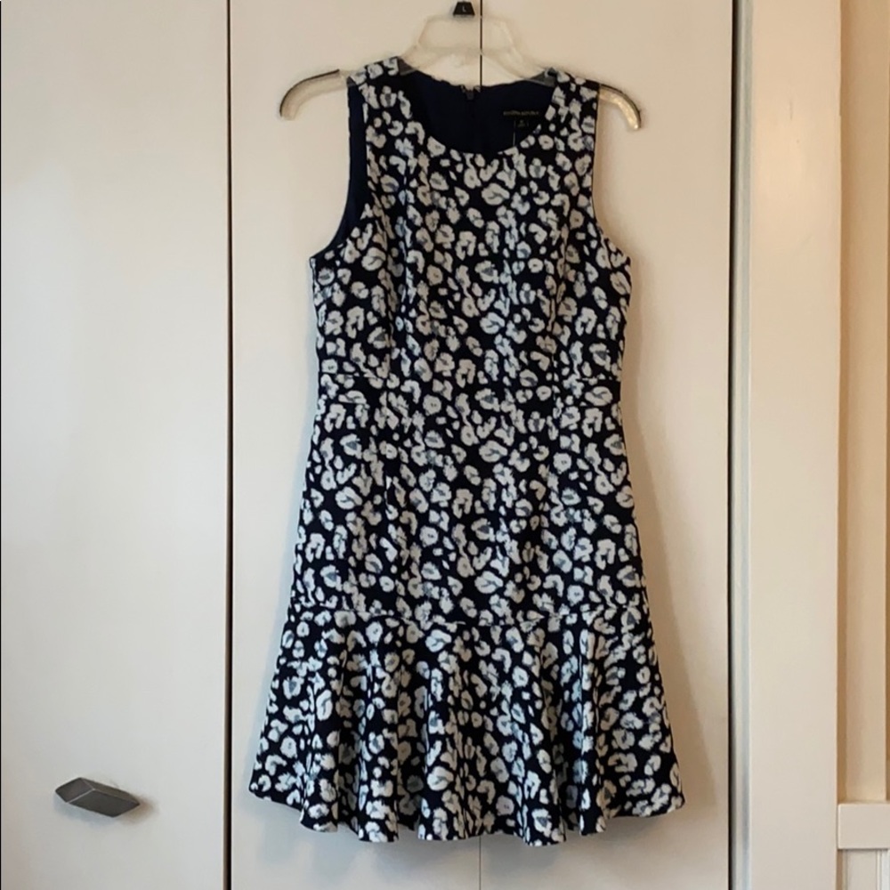 Cheetah print dress